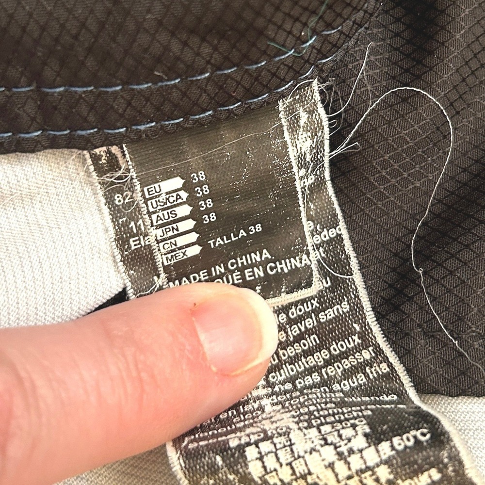 O'Neill Hybrid Board Shorts I Blue‎ Plaid Swim Outdoor Trunks I Size 38 - Picture 10 of 11